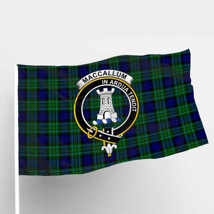 Scottish MacCallum Clan Crest Tartan Flag Parade Tartan Plaid 1