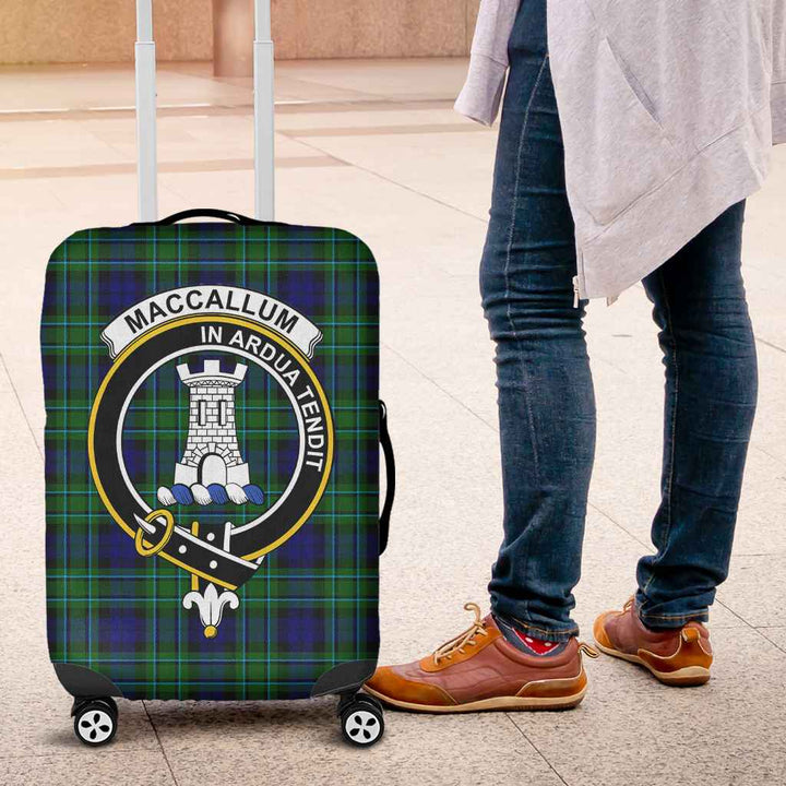 Scottish MacCallum Clan Crest Tartan Luggage Cover Tartan Plaid 4