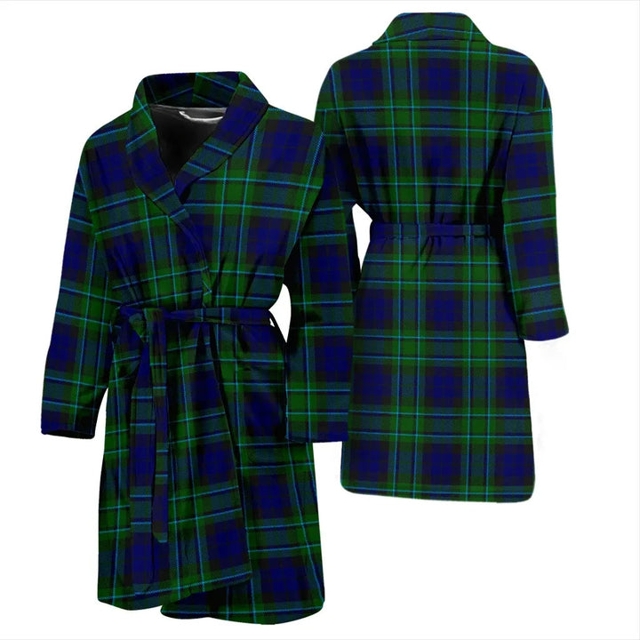 Scottish MacCallum Modern Clan Tartan Bathrobe 3