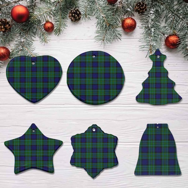 Scottish MacCallum Modern Clan Tartan Ceramic Ornament All Tartan Plaid