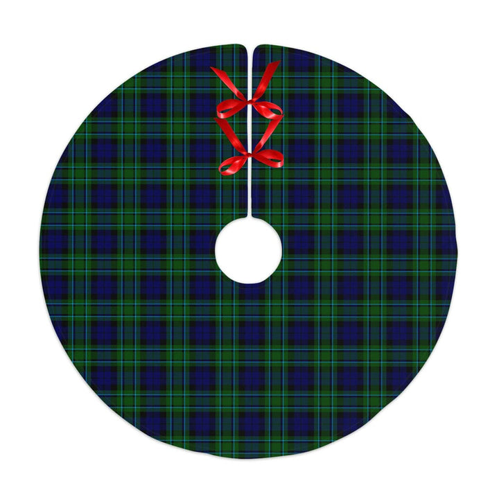 Scottish MacCallum Modern Clan Tartan Christmas Tree Skirt No Tassels 1 Tartan Plaid