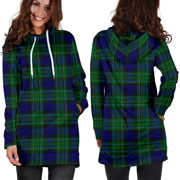 Scottish MacCallum Modern Clan Tartan Hoodie Dress