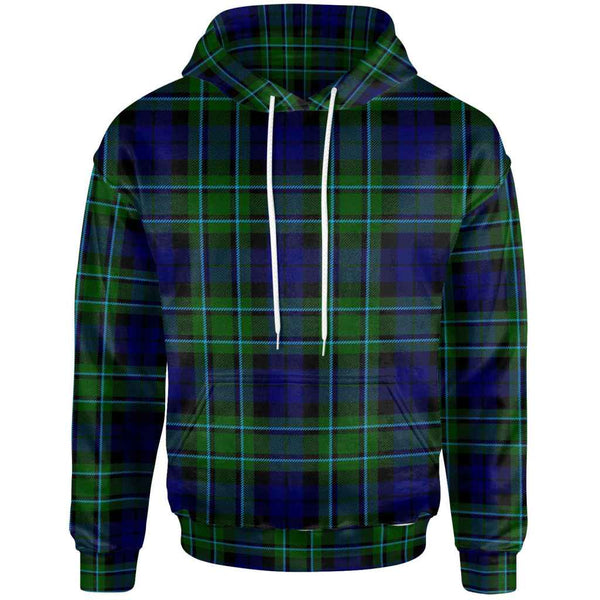 Scottish MacCallum Modern Clan Tartan Hoodie Front Side Tartan Plaid