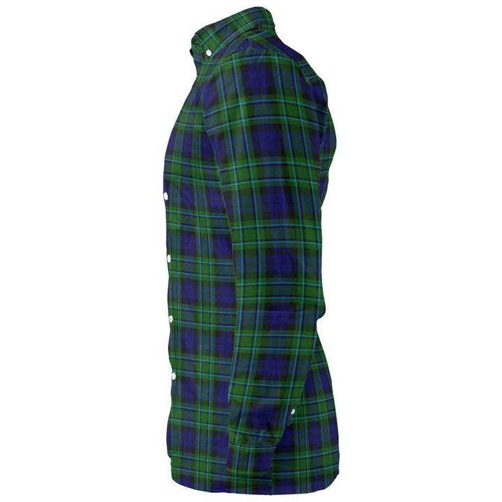 Scottish MacCallum Modern Clan Tartan Long Sleeve Shirt Tartan Plaid