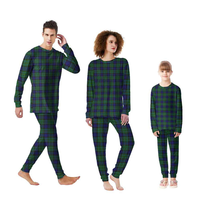 Scottish MacCallum Modern Clan Tartan Pajama Set Tartan Plaid