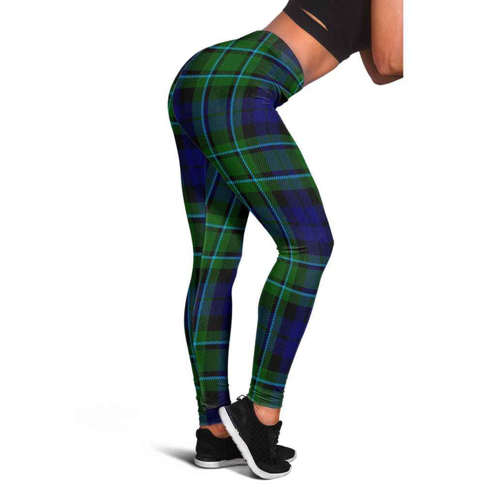 Scottish MacCallum Modern Clan Tartan Women Leggings Tartan Plaid 1