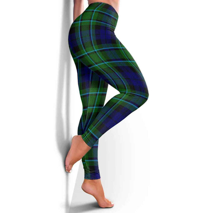 Scottish MacCallum Modern Clan Tartan Women Leggings Tartan Plaid 4