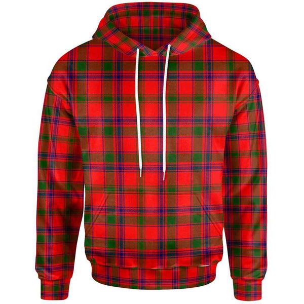 Scottish MacColl Modern Clan Tartan Hoodie Front Side Tartan Plaid