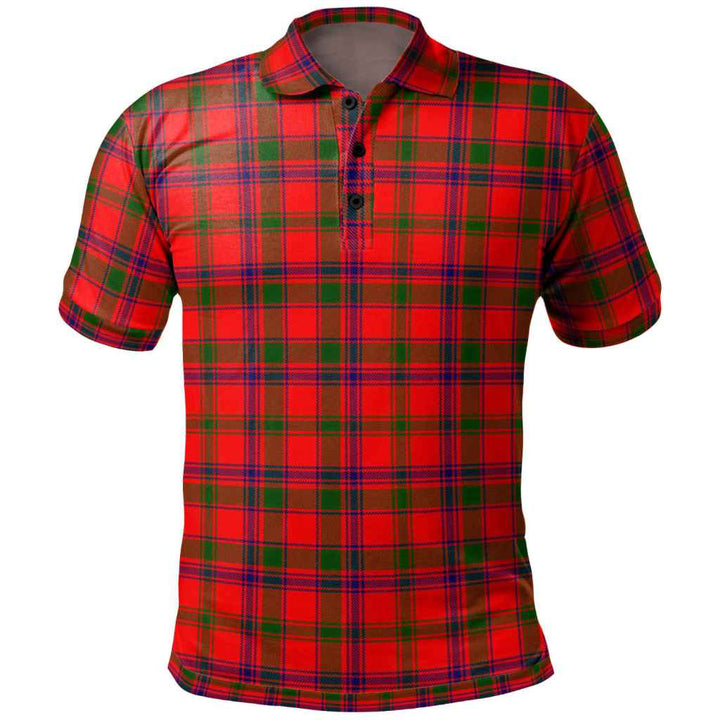 Scottish MacColl Modern Clan Tartan Polo Shirt Front Side Tartan Plaid