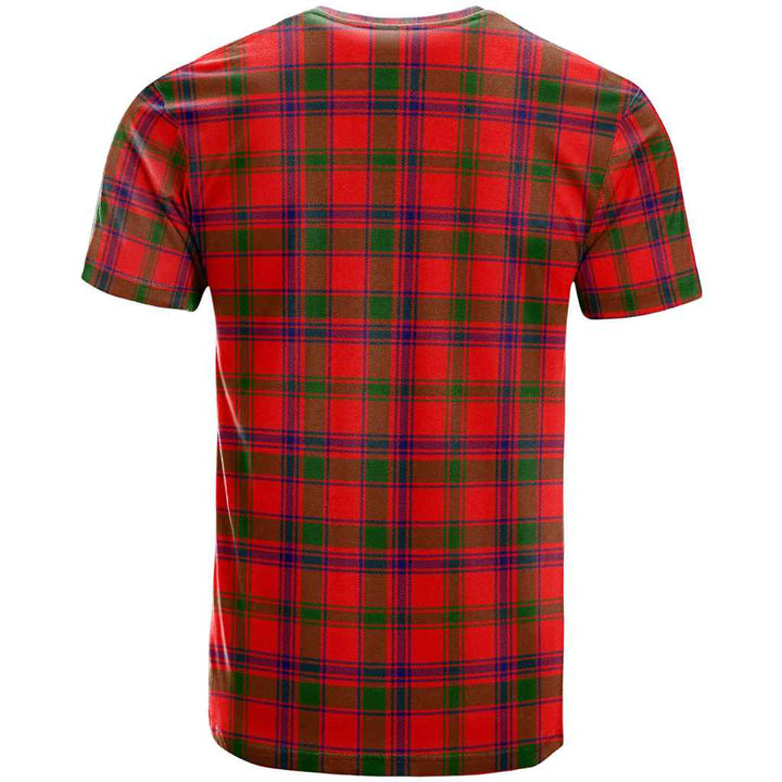 Scottish MacColl Modern Clan Tartan T-Shirt Back Side Tartan Plaid
