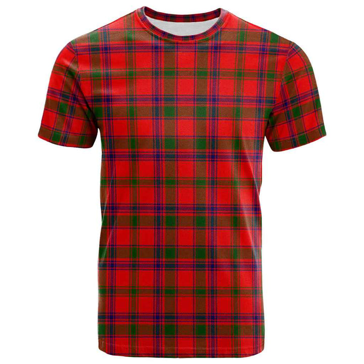Scottish MacColl Modern Clan Tartan T-Shirt Front Side Tartan Plaid