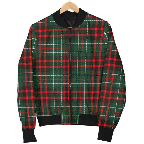 Scottish MacDiarmid Modern Clan Tartan Bomber Jacket Tartan Plaid 1