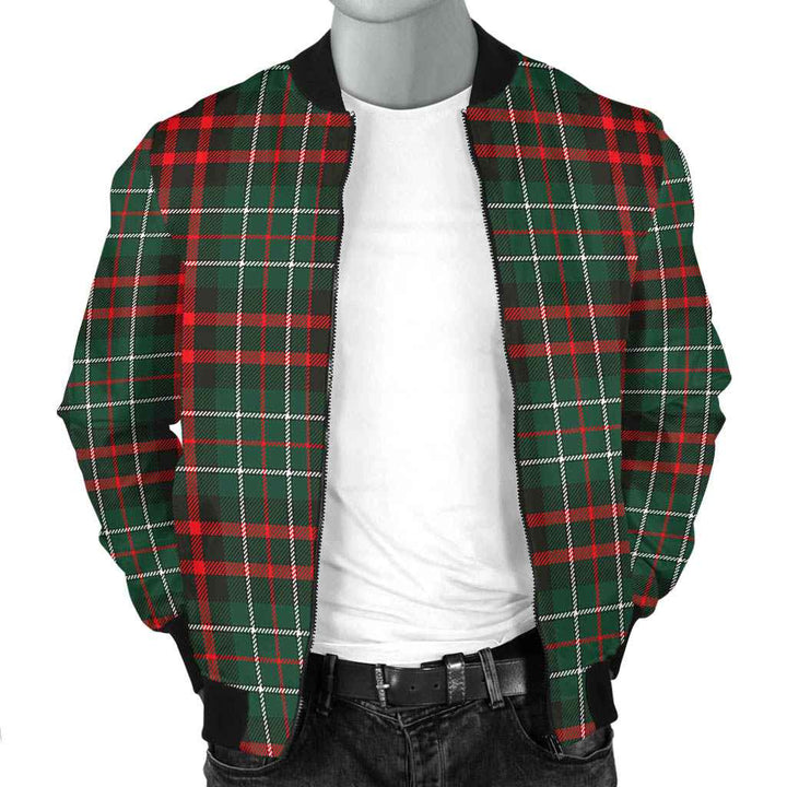 Scottish MacDiarmid Modern Clan Tartan Bomber Jacket Tartan Plaid 2