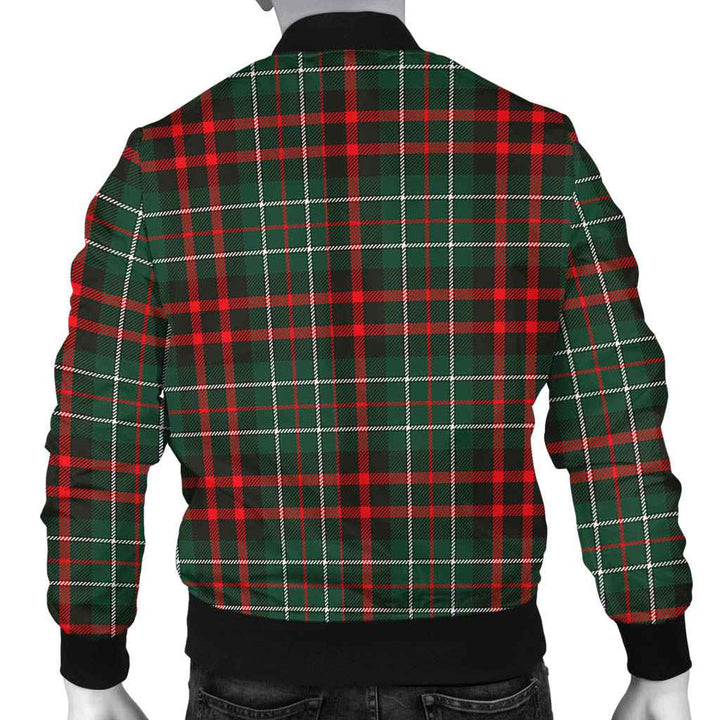 Scottish MacDiarmid Modern Clan Tartan Bomber Jacket Tartan Plaid 3