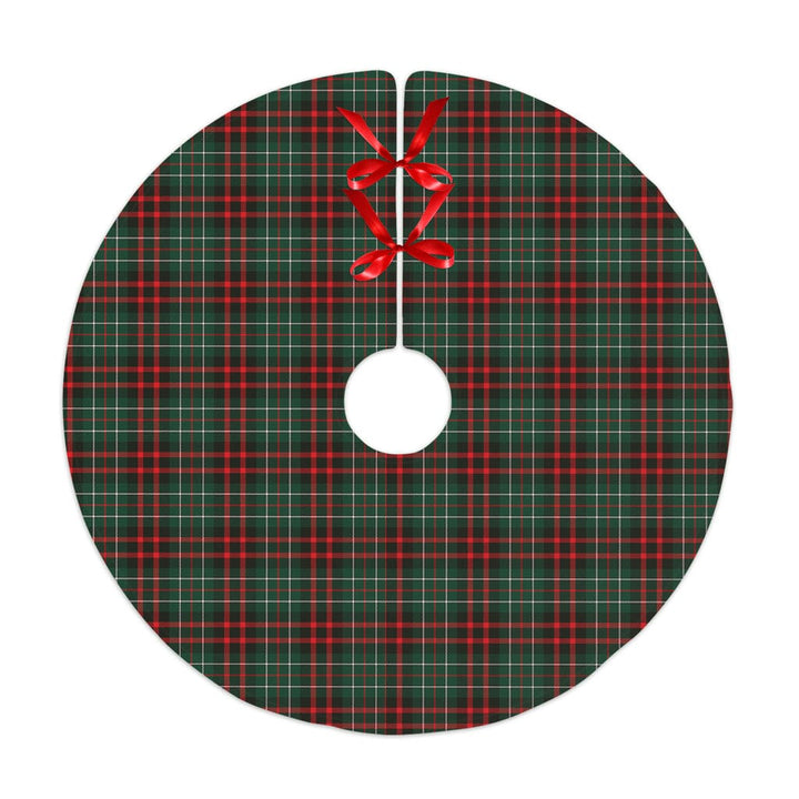 Scottish MacDiarmid Modern Clan Tartan Christmas Tree Skirt No Tassels 1 Tartan Plaid