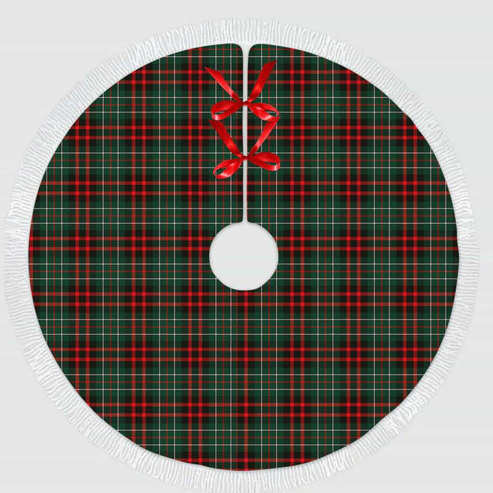 Scottish MacDiarmid Modern Clan Tartan Christmas Tree Skirt Tassels 1 Tartan Plaid