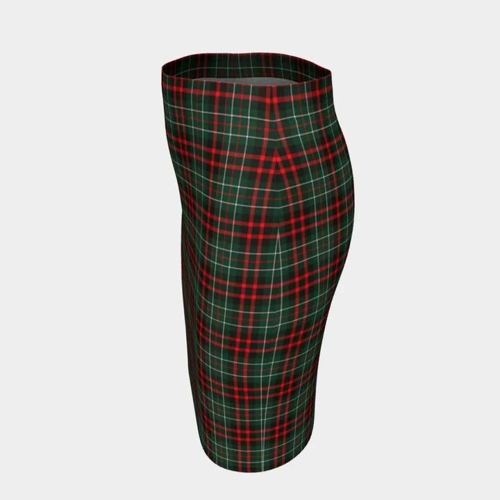 Scottish MacDiarmid Modern Clan Tartan Fitted Skirt Tartan Plaid 2