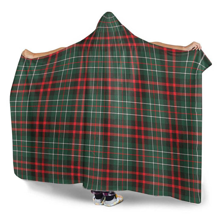 Scottish MacDiarmid Modern Clan Tartan Hooded Blanket Tartan Plaid 3