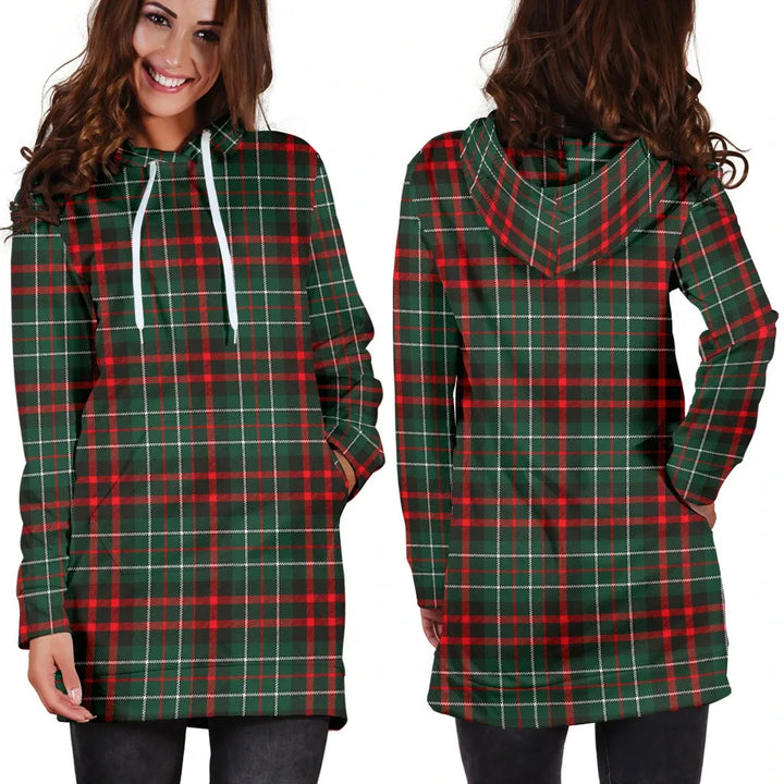 Scottish MacDiarmid Modern Clan Tartan Hoodie Dress