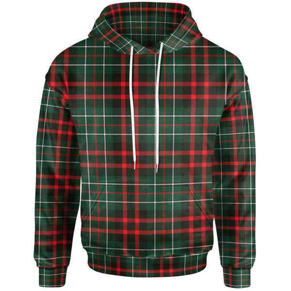 Scottish MacDiarmid Modern Clan Tartan Hoodie Front Side Tartan Plaid