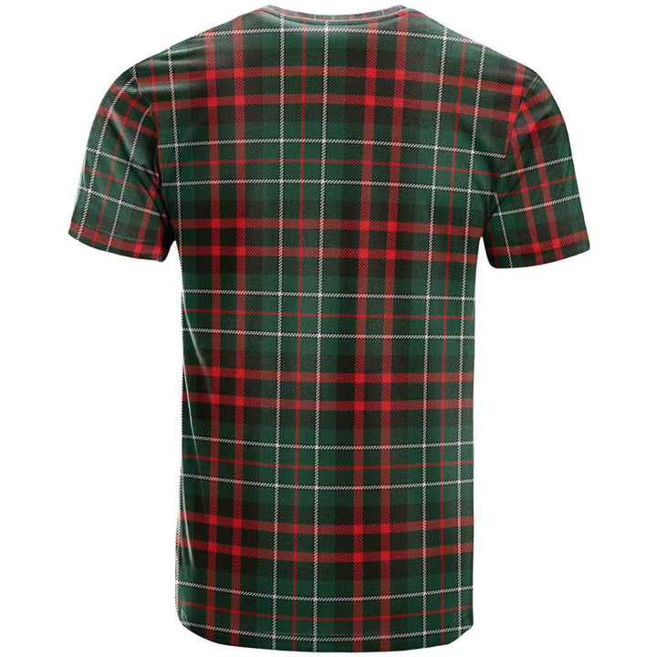 Scottish MacDiarmid Modern Clan Tartan T-Shirt Back Side Tartan Plaid