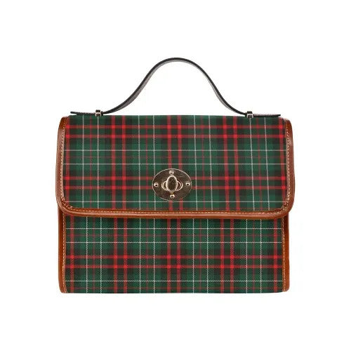 Scottish MacDiarmid Modern Clan Tartan Waterproof Canvas Bag Tartan Plaid 2