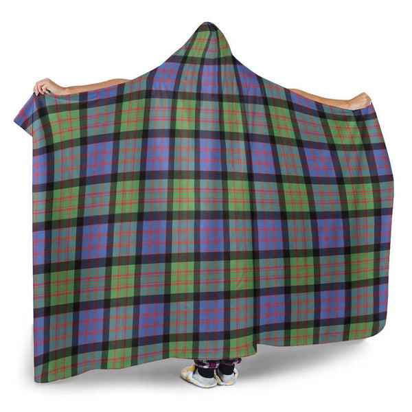 Scottish MacDonald Ancient Clan Tartan Hooded Blanket Tartan Plaid 2