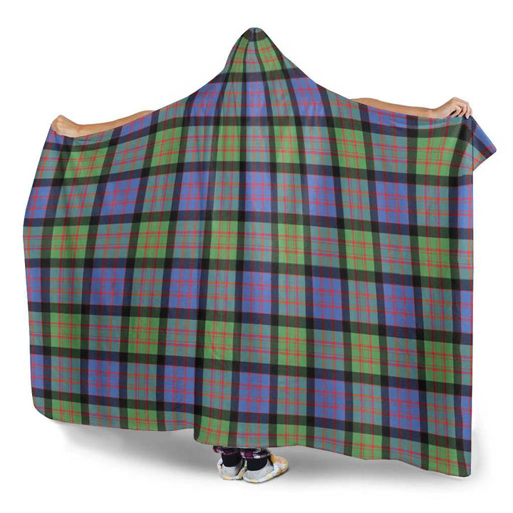 Scottish MacDonald Ancient Clan Tartan Hooded Blanket Tartan Plaid 3