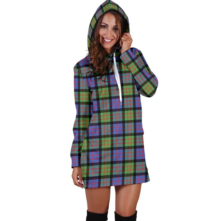 Scottish MacDonald Ancient Clan Tartan Hoodie Dress
