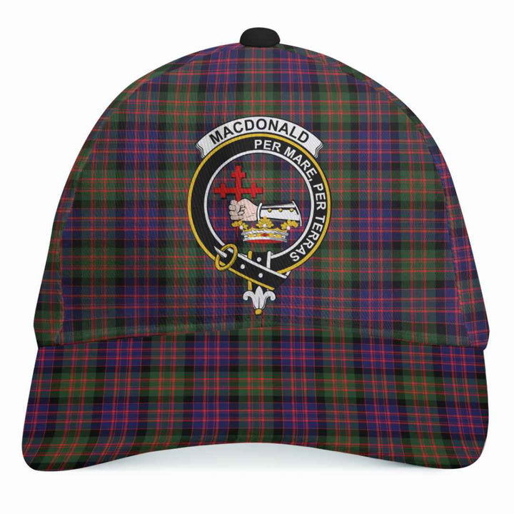 Scottish MacDonald (Clan Donald) Clan Crest Tartan Cap Tartan Plaid 1