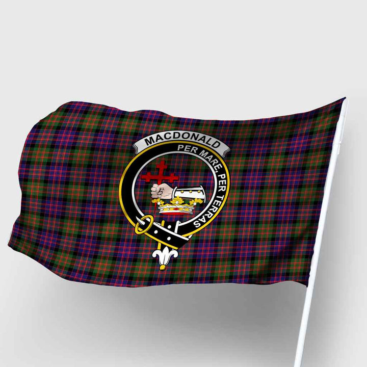 Scottish MacDonald (Clan Donald) Clan Crest Tartan Flag Parade Tartan Plaid 2