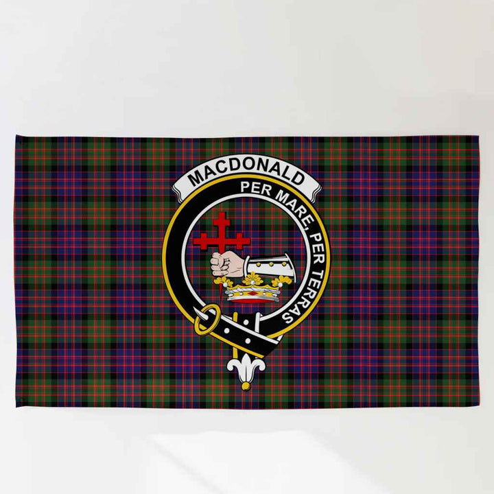 Scottish MacDonald (Clan Donald) Clan Crest Tartan Flag Parade Tartan Plaid 3