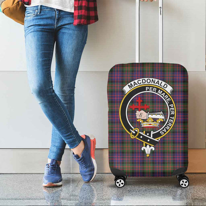 Scottish MacDonald (Clan Donald) Clan Crest Tartan Luggage Cover Tartan Plaid 2
