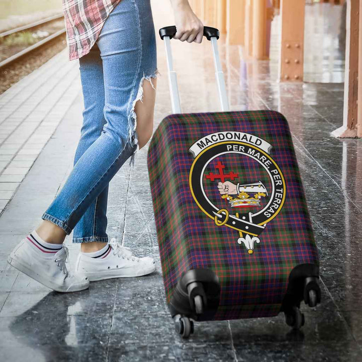 Scottish MacDonald (Clan Donald) Clan Crest Tartan Luggage Cover Tartan Plaid 3