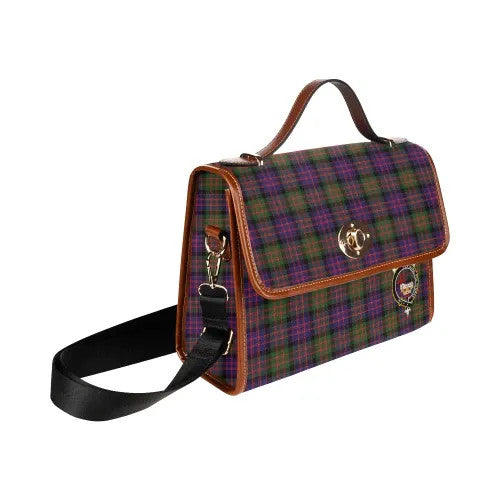 Scottish MacDonald (Clan Donald) Clan Crest Tartan Waterproof Canvas Bag Tartan Plaid 3