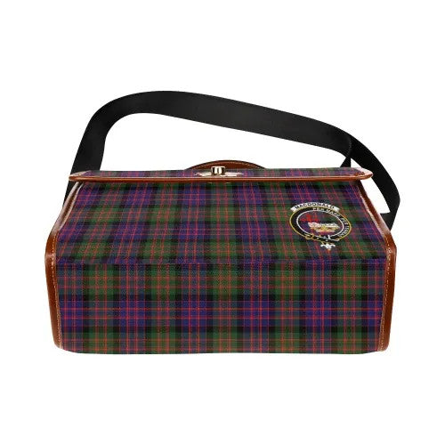 Scottish MacDonald (Clan Donald) Clan Crest Tartan Waterproof Canvas Bag Tartan Plaid 5