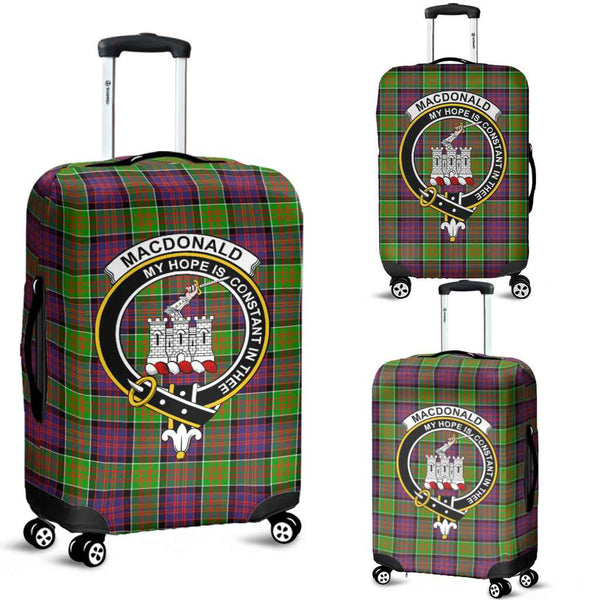 Scottish MacDonald (Clan Ranald) Clan Crest Tartan Luggage Cover Tartan Plaid 1