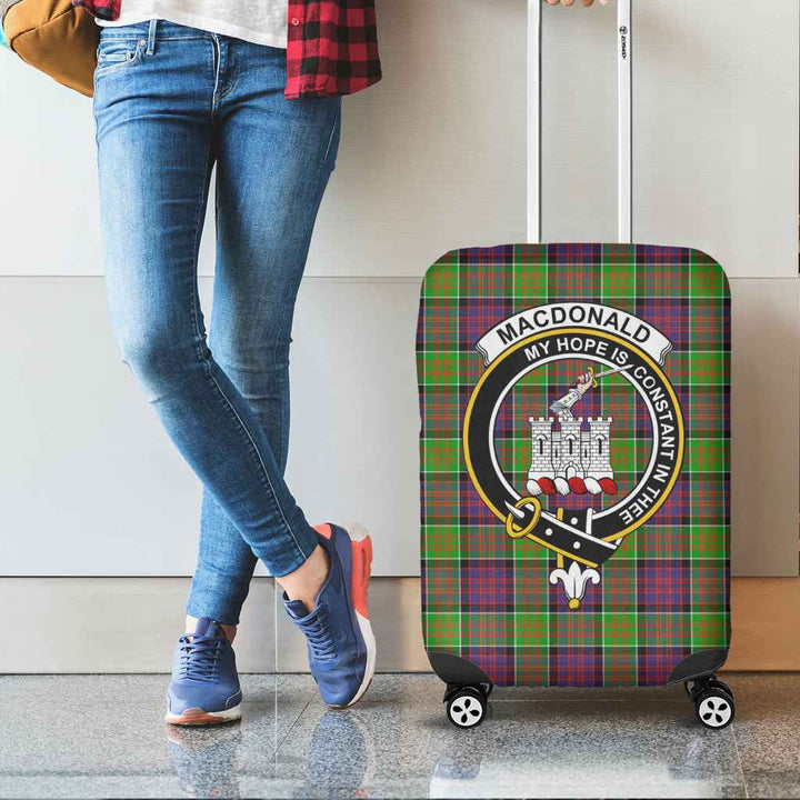 Scottish MacDonald (Clan Ranald) Clan Crest Tartan Luggage Cover Tartan Plaid 2