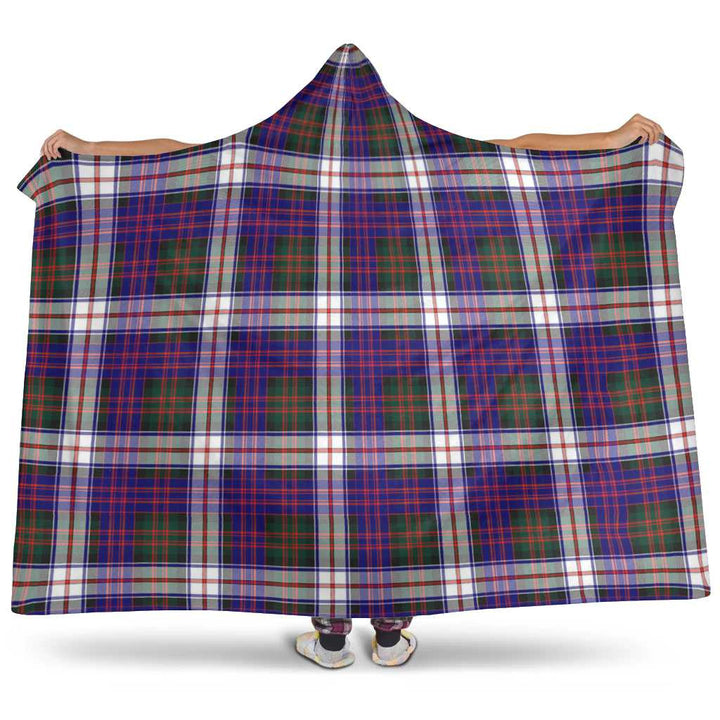 Scottish MacDonald Dress Modern Clan Tartan Hooded Blanket Tartan Plaid 1