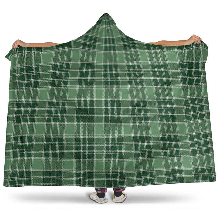 Scottish MacDonald Lord of the Isles Hunting Clan Tartan Hooded Blanket Tartan Plaid 1