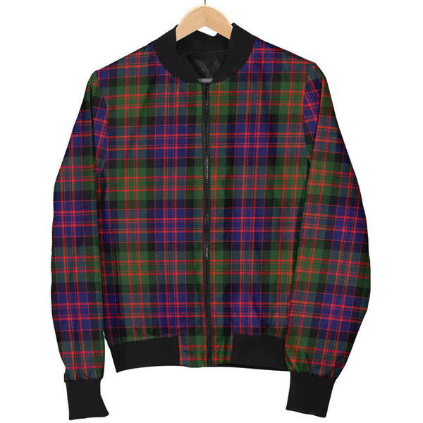 Scottish MacDonald Modern Clan Tartan Bomber Jacket Tartan Plaid 1