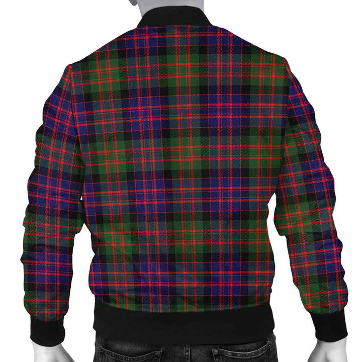 Scottish MacDonald Modern Clan Tartan Bomber Jacket Tartan Plaid 3
