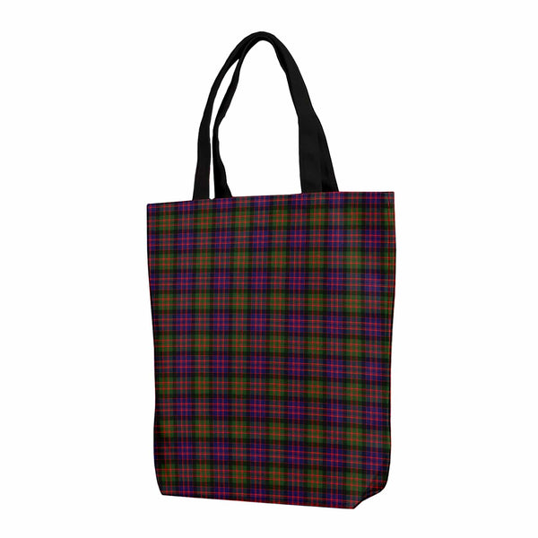 Scottish MacDonald Modern Clan Tartan Canvas Bag With Shoulder Strap Tartan Plaid 1