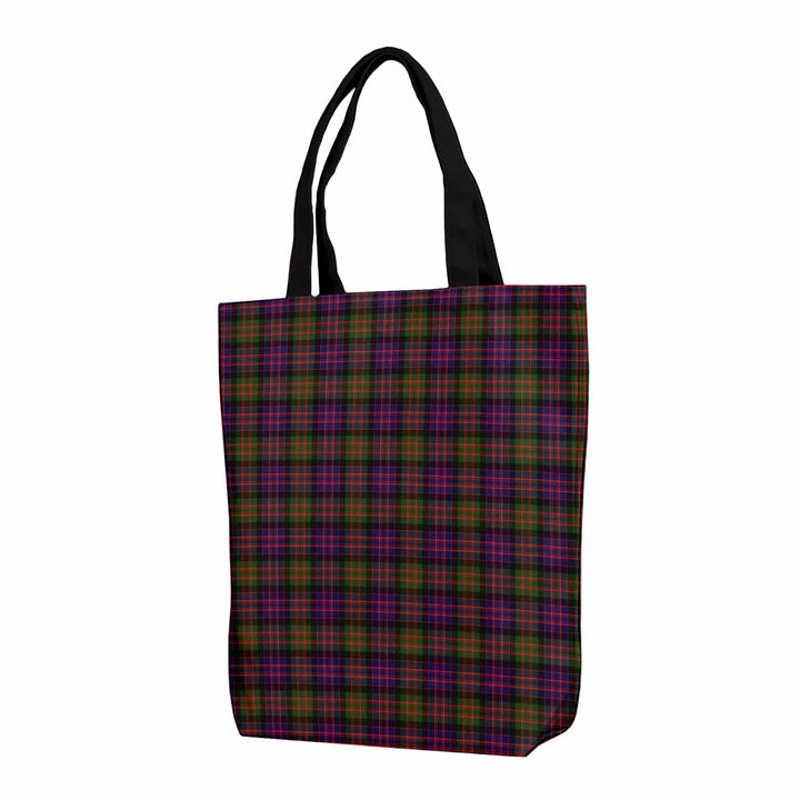Scottish MacDonald Modern Clan Tartan Canvas Bag With Shoulder Strap Tartan Plaid 1
