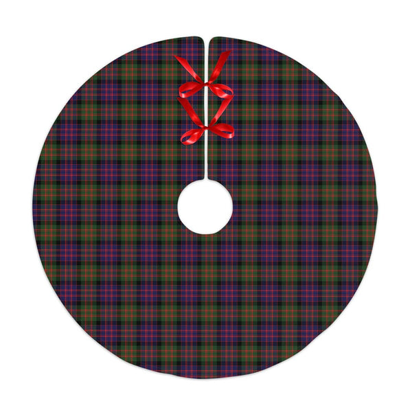 Scottish MacDonald Modern Clan Tartan Christmas Tree Skirt No Tassels 1 Tartan Plaid