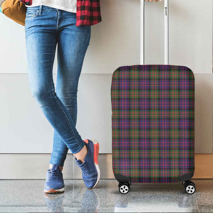 Scottish MacDonald Modern Clan Tartan Luggage Cover Tartan Plaid 2