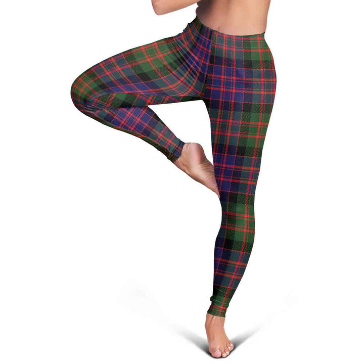 Scottish MacDonald Modern Clan Tartan Women Leggings Tartan Plaid 5