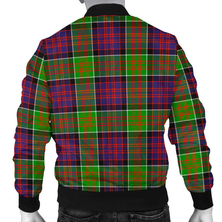 Scottish MacDonald of Clanranald Clan Tartan Bomber Jacket Tartan Plaid 3