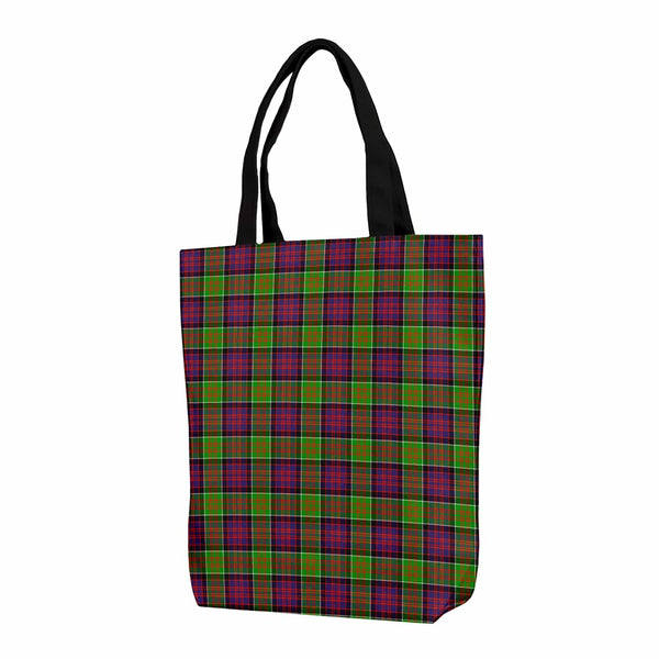 Scottish MacDonald of Clanranald Clan Tartan Canvas Bag With Shoulder Strap Tartan Plaid 1