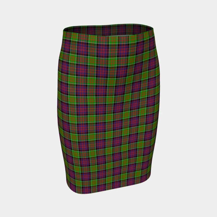 Scottish MacDonald of Clanranald Clan Tartan Fitted Skirt Tartan Plaid 1